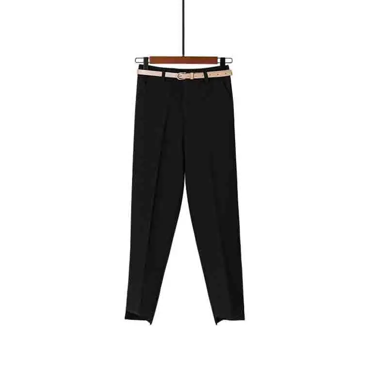Hot Sale Harem Pants Women 2019 Spring Summer Female Thin Casual High Waist Slim Office Work Plus Size Nine Trousers | Женская одежда