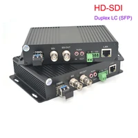 high quality hd sdi videoaudiodataethernet fiber optical media converters 13101550nm transmitter and recevier for sdi camera