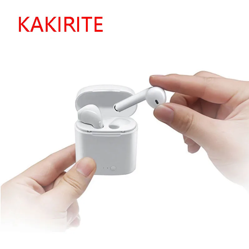 KAKIRITE i7s TWS беспроводные наушники Bluetooth 5 0 вкладыши стерео гарнитура для samsung Xiaomi