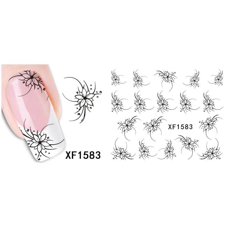 Наклейка для ногтей Mtssii 1 лист|nail stickers decals|nail art decalsfingernail tips |