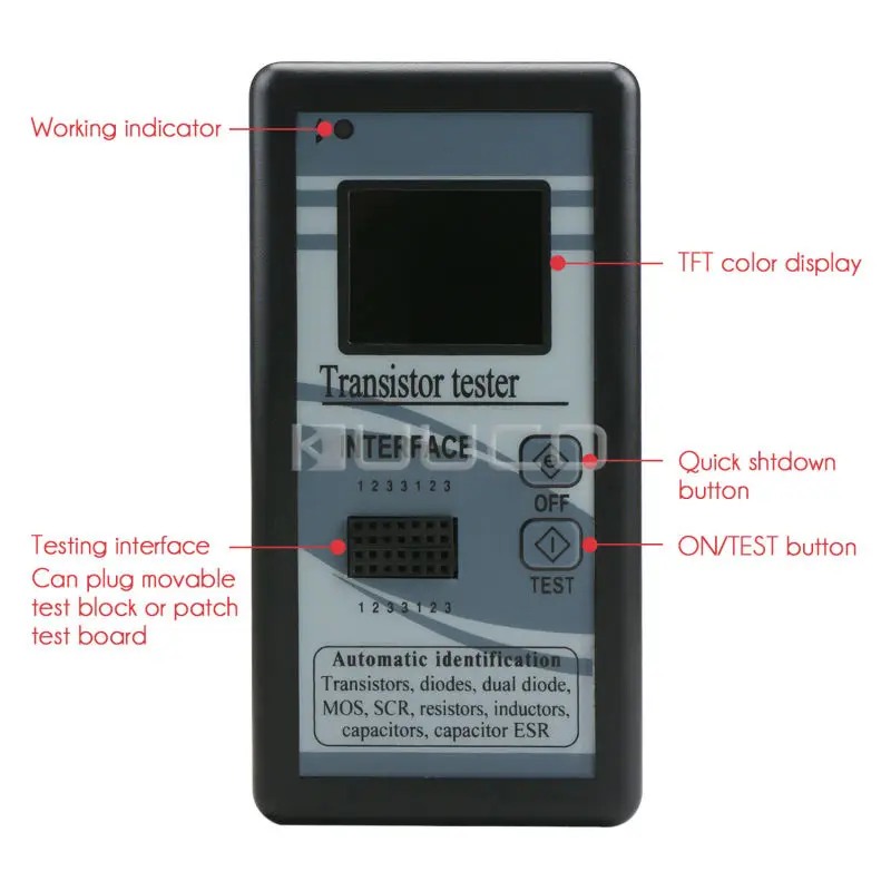 Многофункциональный транзисторный тестер для