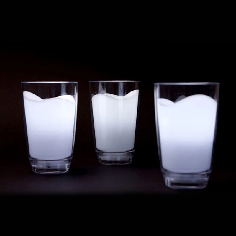 Новый ABS стакана молока светодиодные лампы Творческий Рождественский подарок