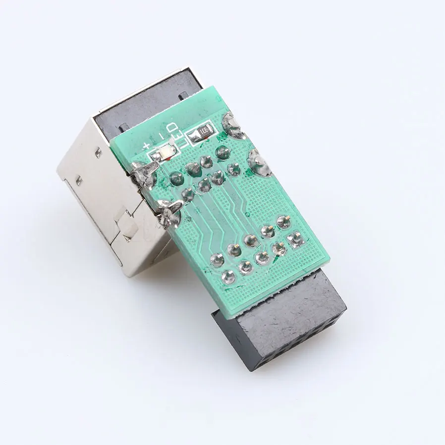 3 шт./лот удлинительная карта USB 2 0 конвертер 10Pin материнская плата мама на порта