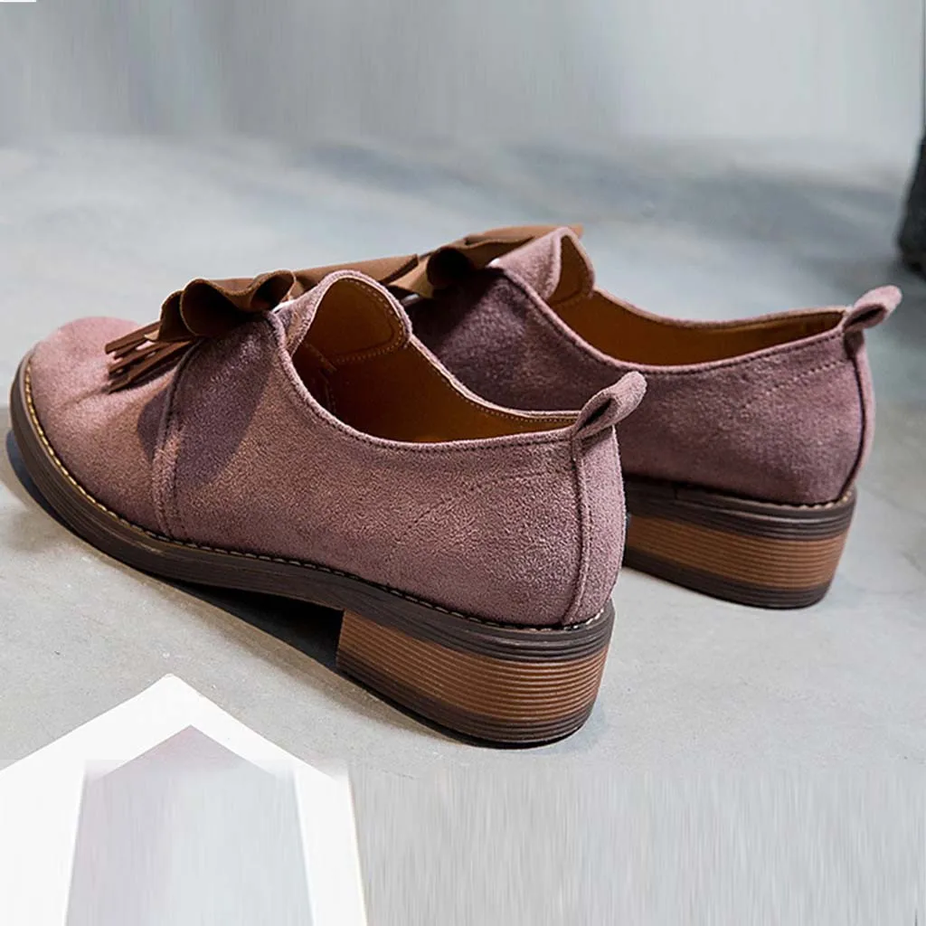 Новинка 2019 года сезон весна-лето классическая Маленькая кожаная обувь женские