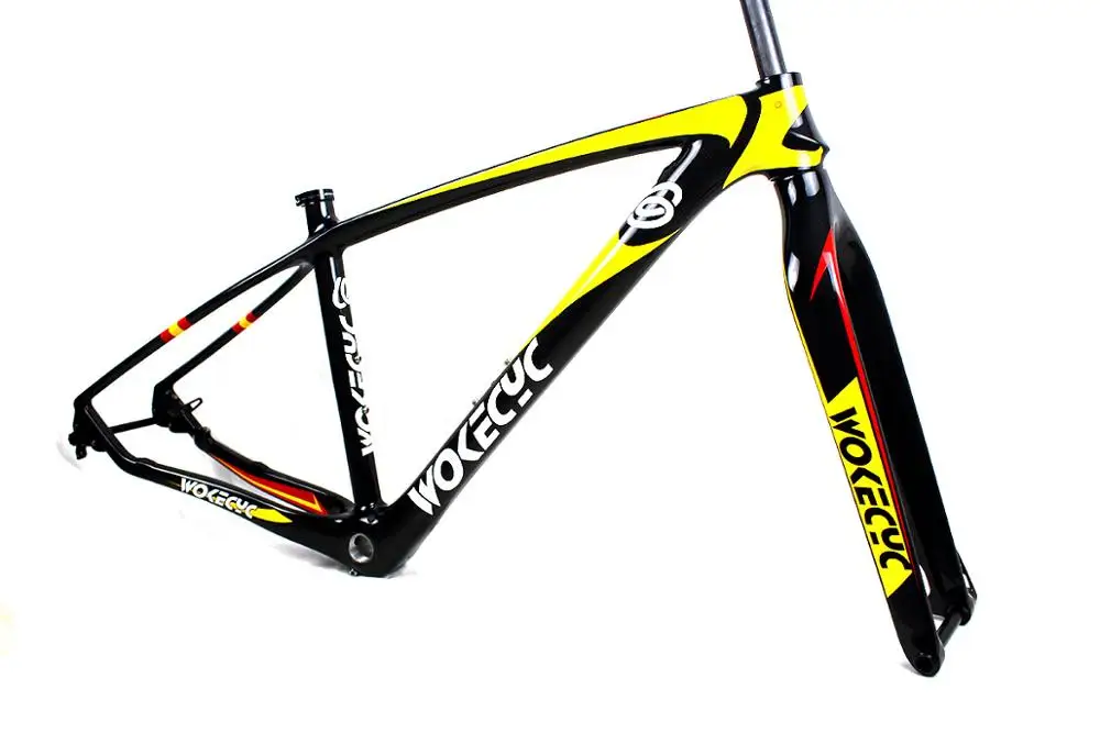 Карбоновая рама MTB 29er plus карбоновая передняя вилка горного велосипеда 29
