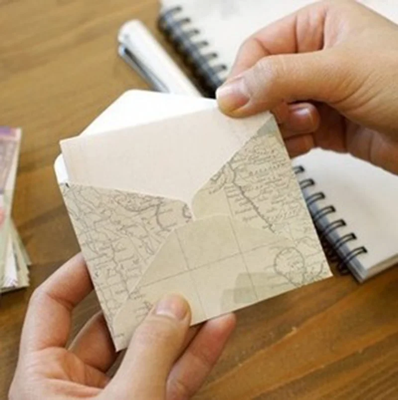 12 шт./лот милые конверты из бумаги в европейском стиле для скрапбукинга 03210 |