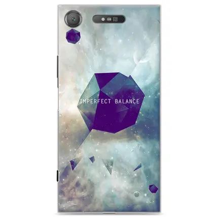Для sony Xperia XZ1 Футляр PC тонкий задняя крышка для sony XZ1 G8342 противоударный жесткий чехол пластика задняя бампер случаях XZ 1 coque - Цвет: A14