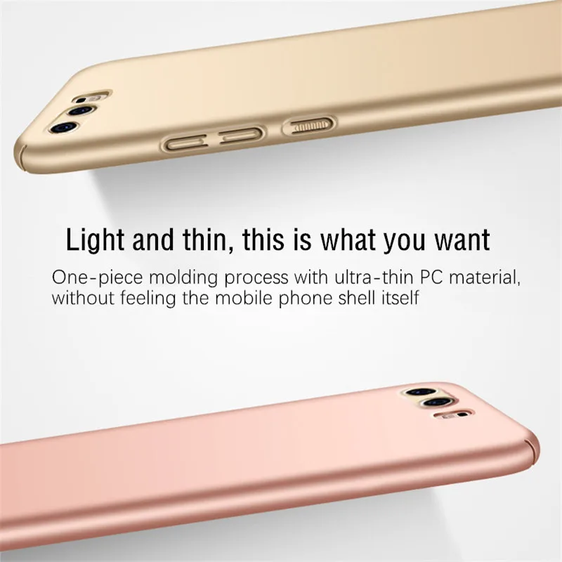 PDGB Hard PC Micro-Matte Cover For Huawei P9 P10 Plus P8 Lite 2017 mini P20 Pro GR3 Y5 Y6 Y7 Prime 2018 Y9 P Smart Case |
