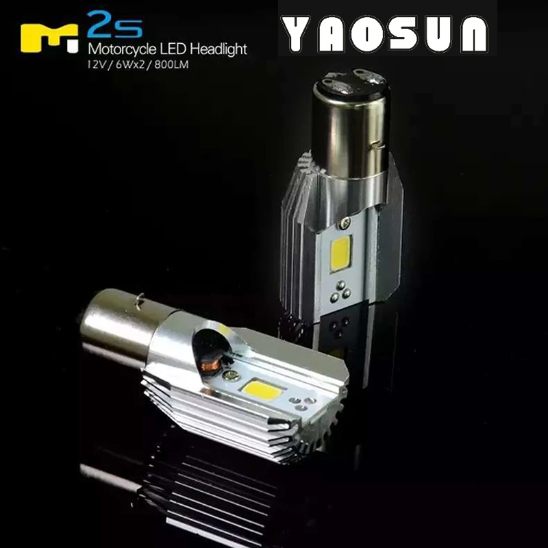 Yaosun M2S BAD20 мотоциклетные COB LED светодиодные фары лампы|led headlight bulb|headlight bulbled |