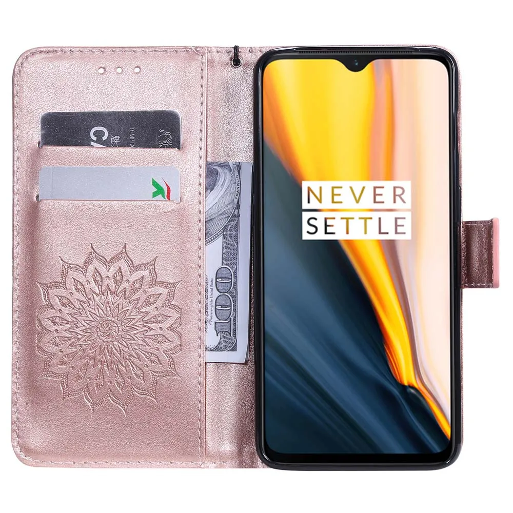 Flip Case for OnePlus 7 Pro 6T 1Plus OnePlus7 OnePlus6T Leather Phone Cover One Plus 1Plus7 Cases | Мобильные телефоны и