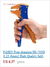 FASEN LK-22A Max 25 мм2 кабель для резки мини дизайн ручные Кабельные резаки инструмент, не для резки стали или стальной проволоки немецкий дизайн