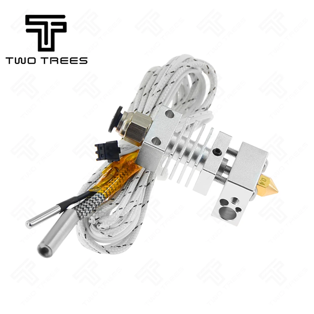 3d принтер CR10 Hotend экструдер на большие расстояния V6 экструзия 12V50W j-головка Тепловая теплоотдача горло 1,75 мм 3d принтер Reprap часть