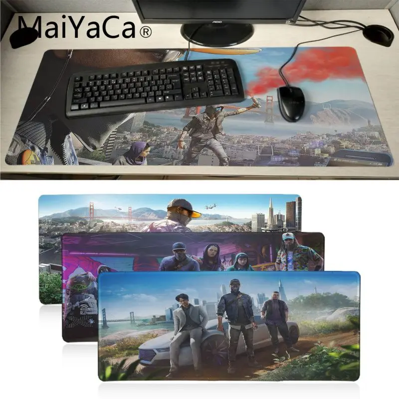 MaiYaCa Нескользящие ПК Watch Dogs 2 идеальный подарок для настоящего геймера! Геймера