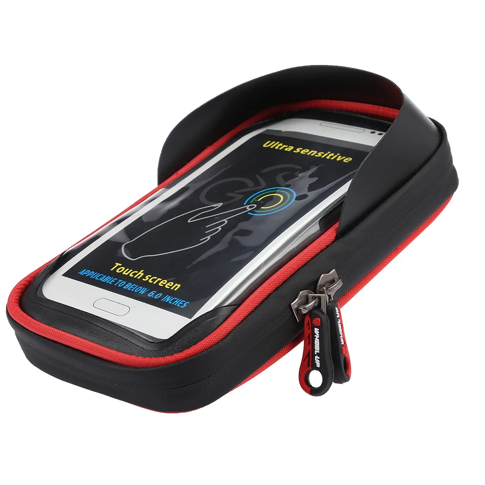 Колеса до Водонепроницаемость EVA Сенсорный экран велосипед мешок рамка верхней