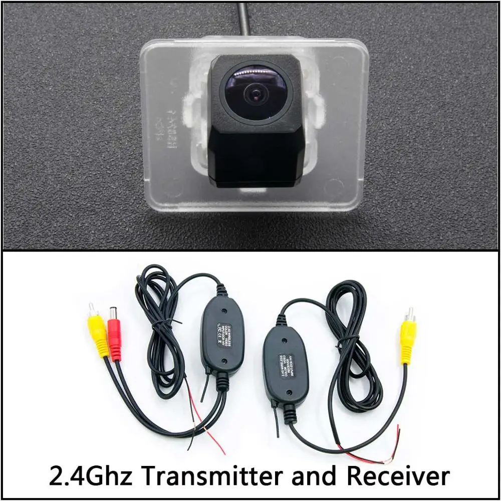 Camera With Wireless Full HD резервная камера заднего вида для Kia Optima K5 Cerato K3 для hyundai i40 Sedan Автостоянка ЖК-зеркало монитор камера заднего вида - Название цвета: Camera With Wireless
