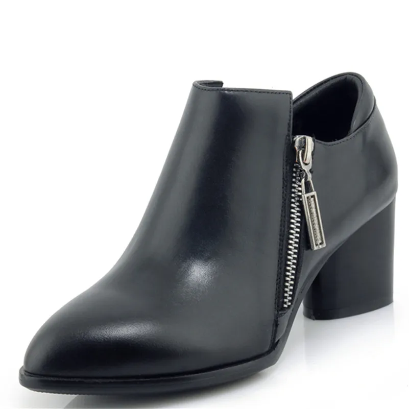 FEDONAS/Брендовые женские туфли лодочки Новинка обувь из натуральной кожи на
