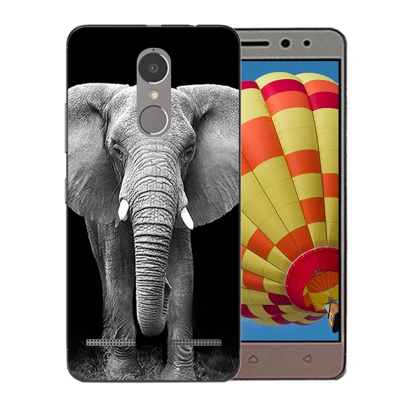 K6 чехол для lenovo Vibe 5 0 дюймов Крюк узор высококачественный мягкий ТПУ прозрачный