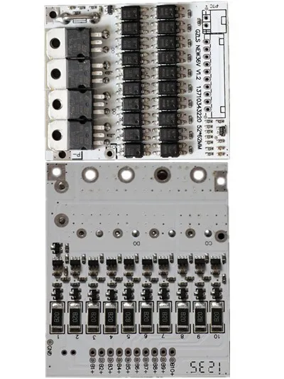 36V 10 String Four Tube Battery Protection Board With Balancing Electric Vehicle Conversion | Электроника