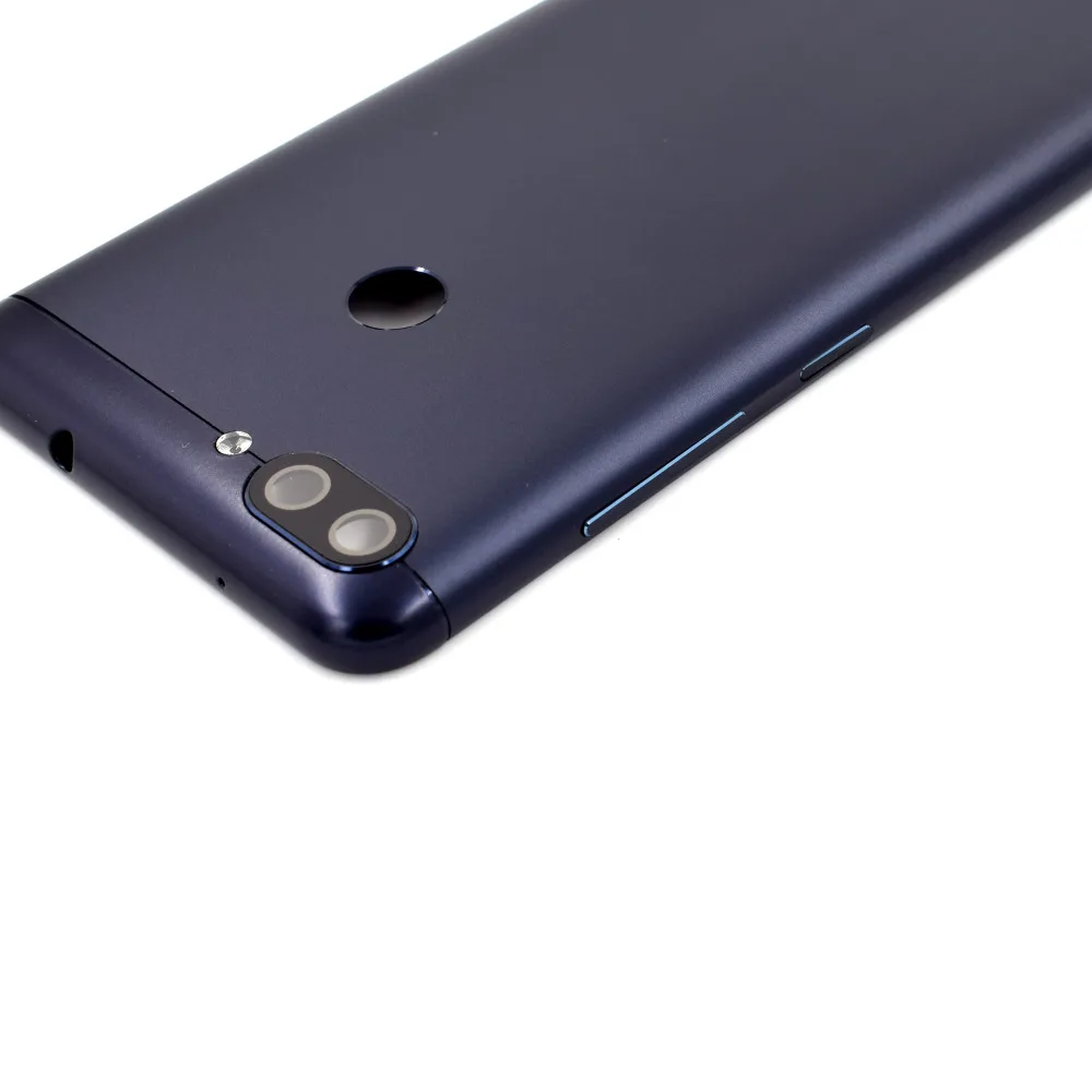 Металлическая задняя крышка + кнопки громкости питания Замена стеклянного