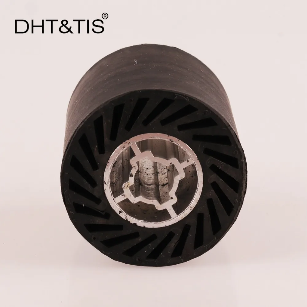 DHT& TIS 92*100*19 мм Резиновый шлифовальный барабанный диск с шлифовальными рукавами на проволочной полировальной машине