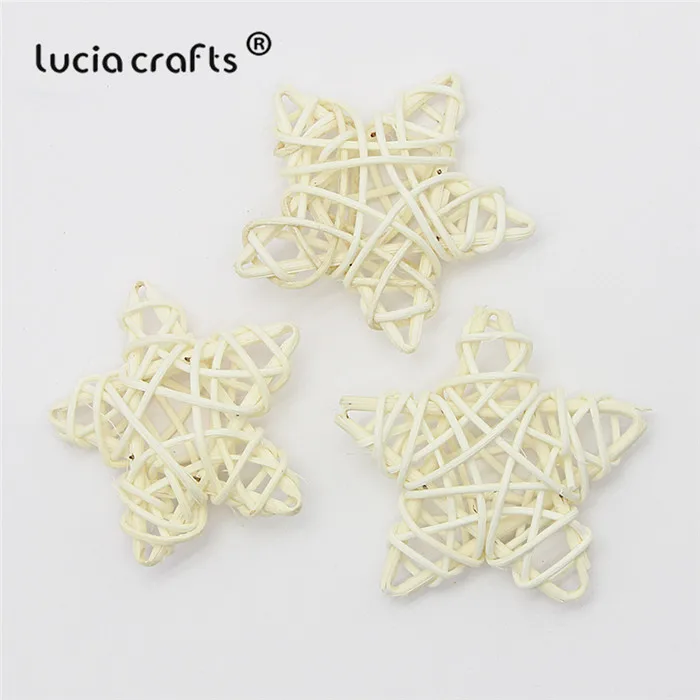 C2 White 5pcs Lucia crafts 5 шт/10 шт 6 см ротанговый шар Сепак такрау Рождество/День рождения Свадебная вечеринка орнамент DIY подарки Декор поставки M0701 - Цвет: C2 White 5pcs