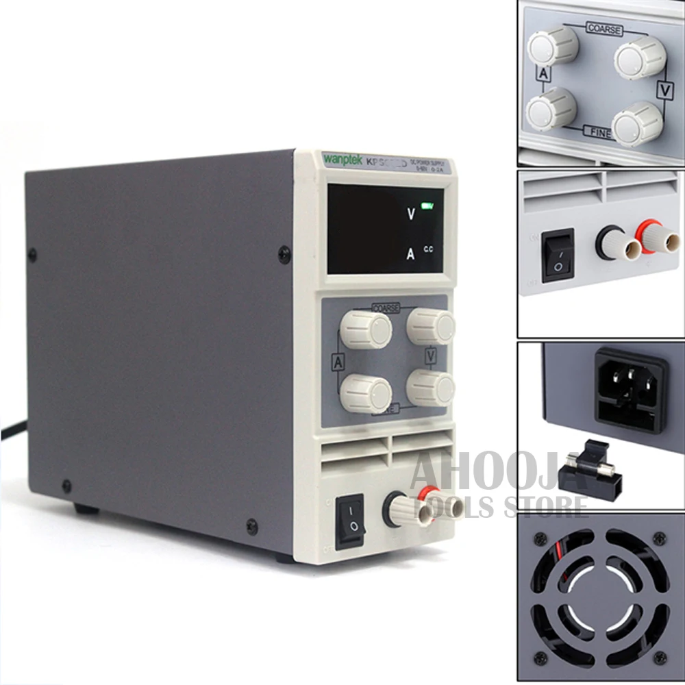 KPS6405D 64V5A светодиодный цифровой Регулируемый мини DC источник питания маностат