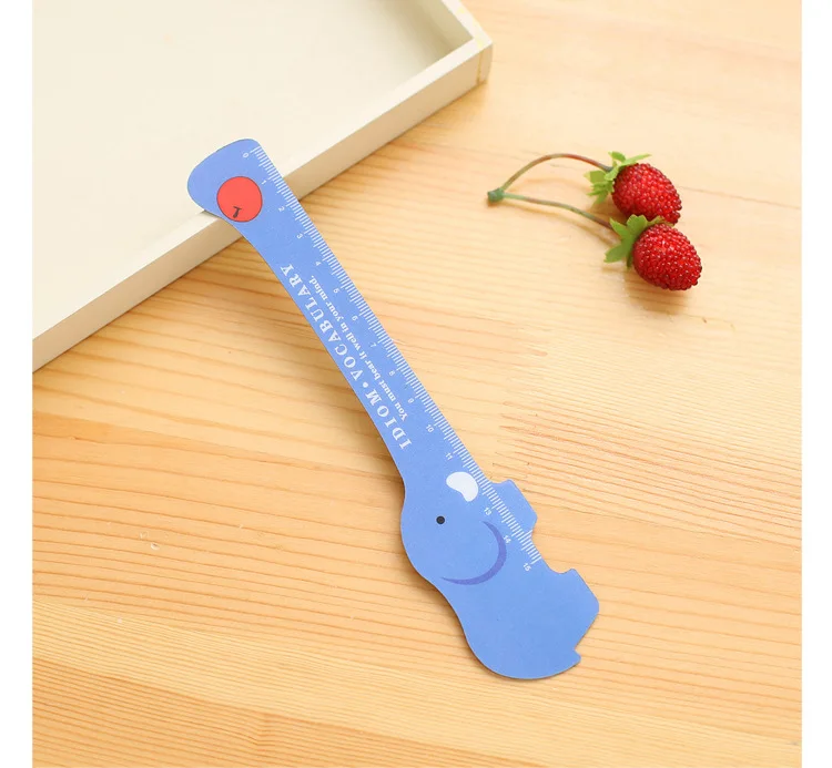 1 PCS 15CM Magnetic Ruler Cartoon Animals My Neighbor Totoro Learning Office Bending Magnet Tool Promotional Stationery | Канцтовары для