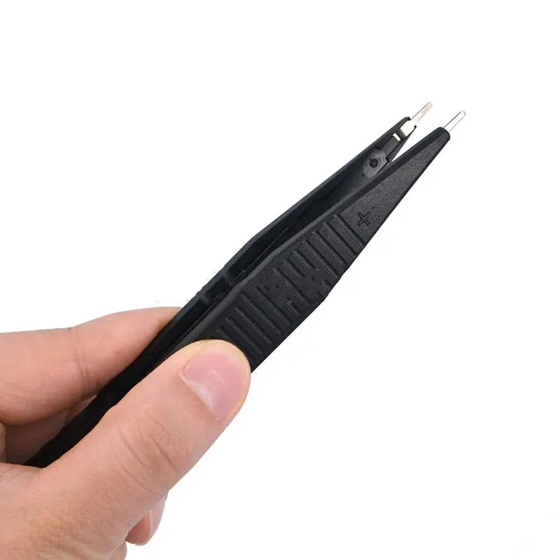 Alligator Chip Test Leads Component LCR Testing Tool Multimeter Tester Meter Pen Probe Lead Tweezers | Инструменты