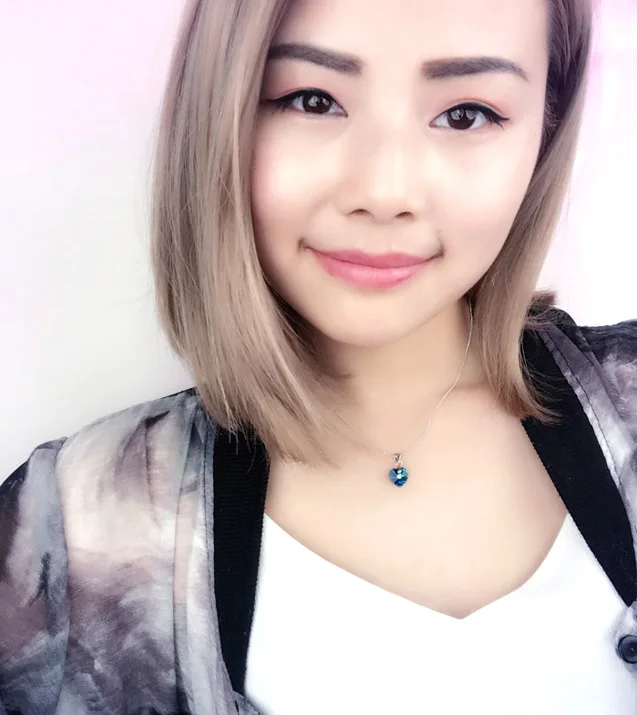 SPCLUB кристаллами от Сваровски мини XILION стильный элегантный кулон &quotСердечко&quot