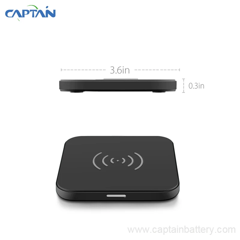 KIPLEARN Wireless Charger Anti-Slip Rubber 5W Qi Charging Pad With Micro USB Cable For Samsung S8/Note 8 iPhone 8/X | Мобильные