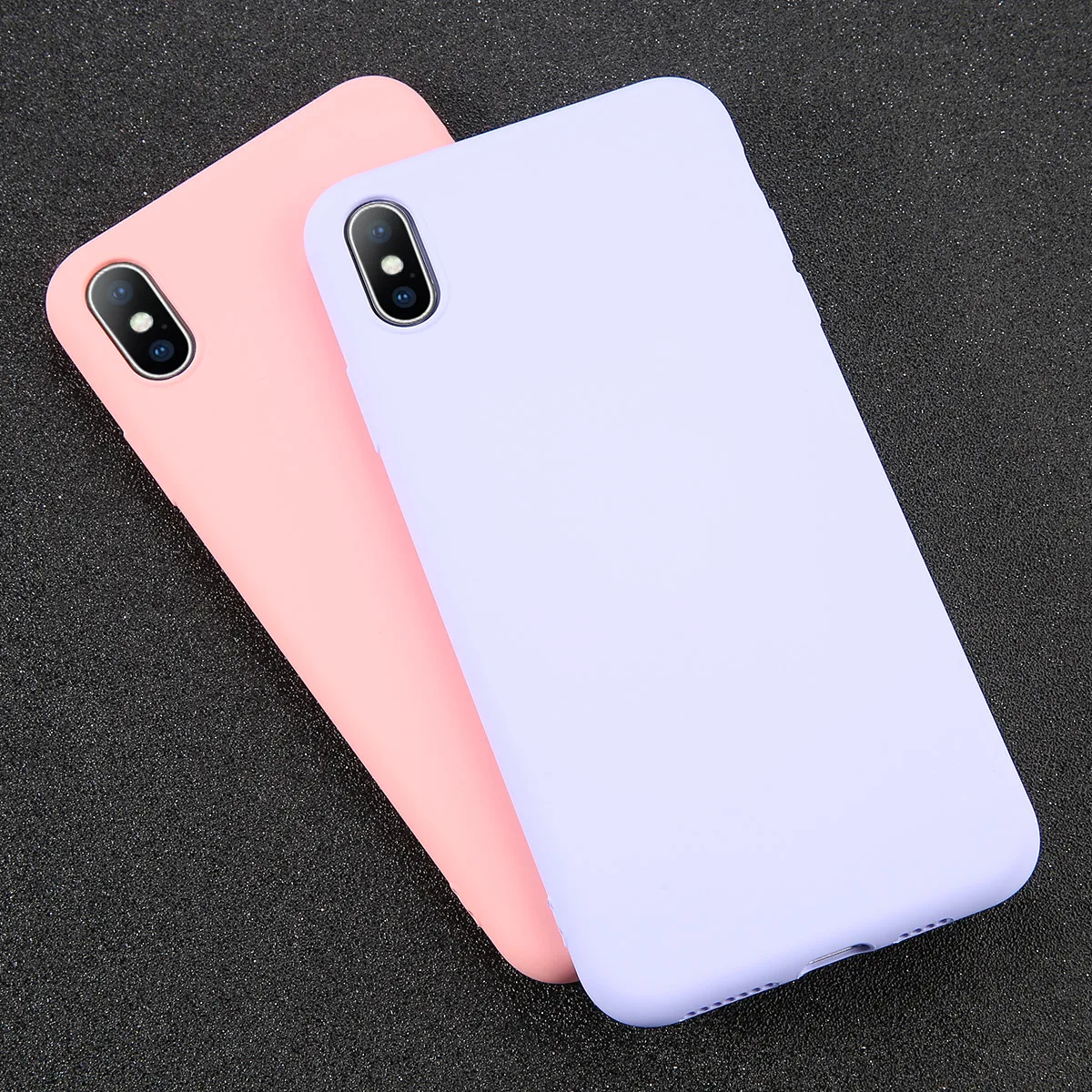 Чехол для телефона ярких цветов iPhone Xr мягкий силиконовый чехол 8 7 6 6s Plus из ТПУ Xs Max