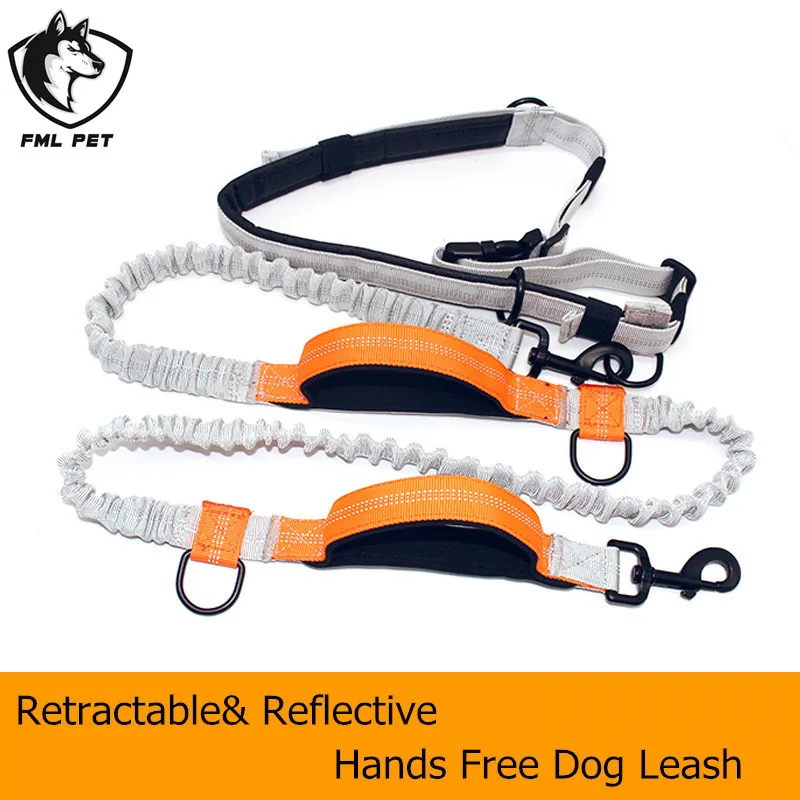 Женский Светоотражающий поводок из полиэстера со свинцовой подкладкой для собак