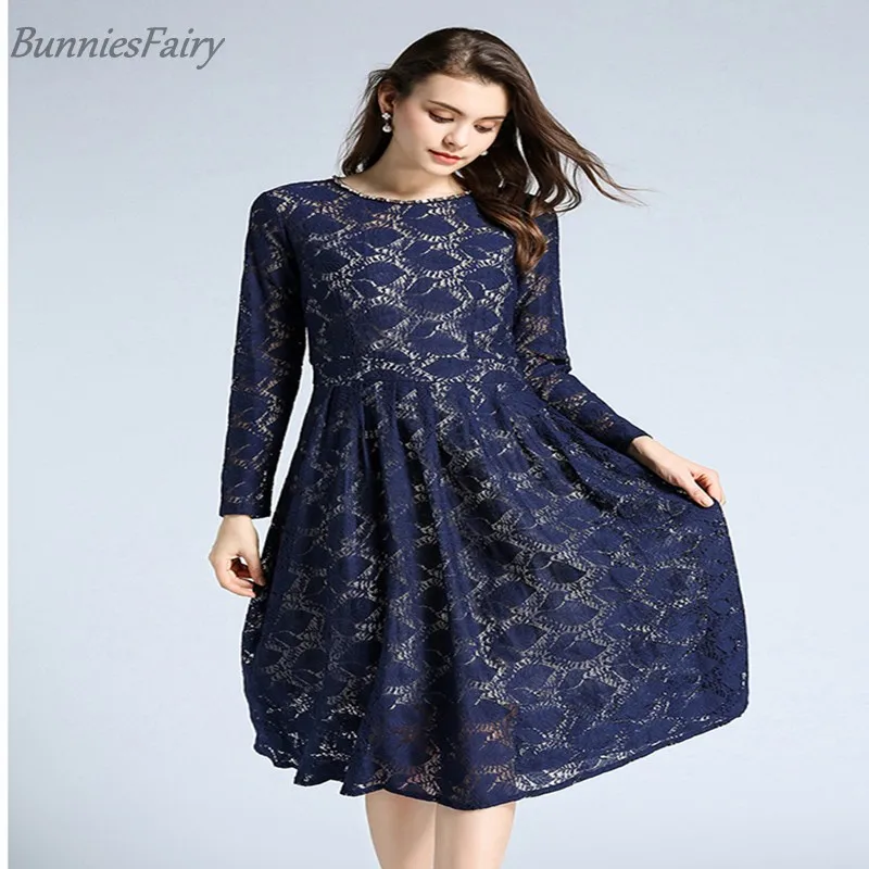 Bunniesfairy женская одежда 2018 осень-зима Новинки для женщин элегантное платье с