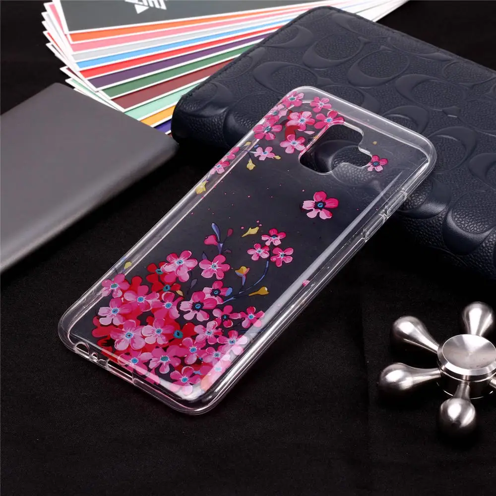 Shockproof Cases For SAMSUNG Galaxy A6 2018 SM-A600FN/DS Soft Silicon Clear Slim TPU (2018) 32GB 64GB Covers Full |