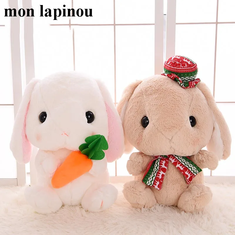 Mon Lapinou 65 см, кролик плюшевые игрушки, забавные Банни куклы, чучела животных мягкие детские игрушки Высокое качество Рождественский подарок для девочек, детская одежда