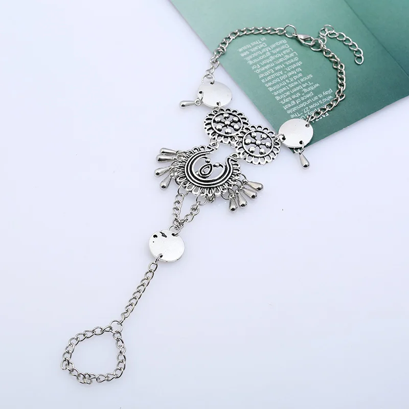 Новые Классические Винтаж модные Ножные браслеты для женщин ножной браслет