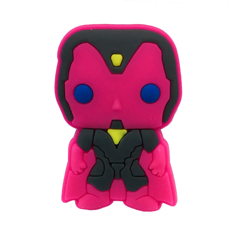 5036-07 8pcs 8 шт. Marvel Мститель пвх магниты на холодильник экшн-фигурка магнитная наклейка домашний декор магнит на холодильник детские игрушки вечерние подарки - Цвет: 5036-07 8pcs