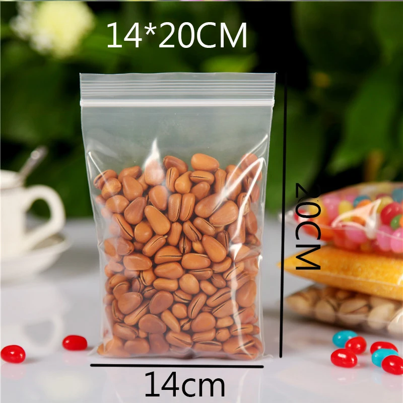 

14cmx20cm /5.51inch x 7.87inch 100PCS Thick Bag !Packing Bags !black Resealable Plastic PE Zip Lock Bags.thickness:0.2mm