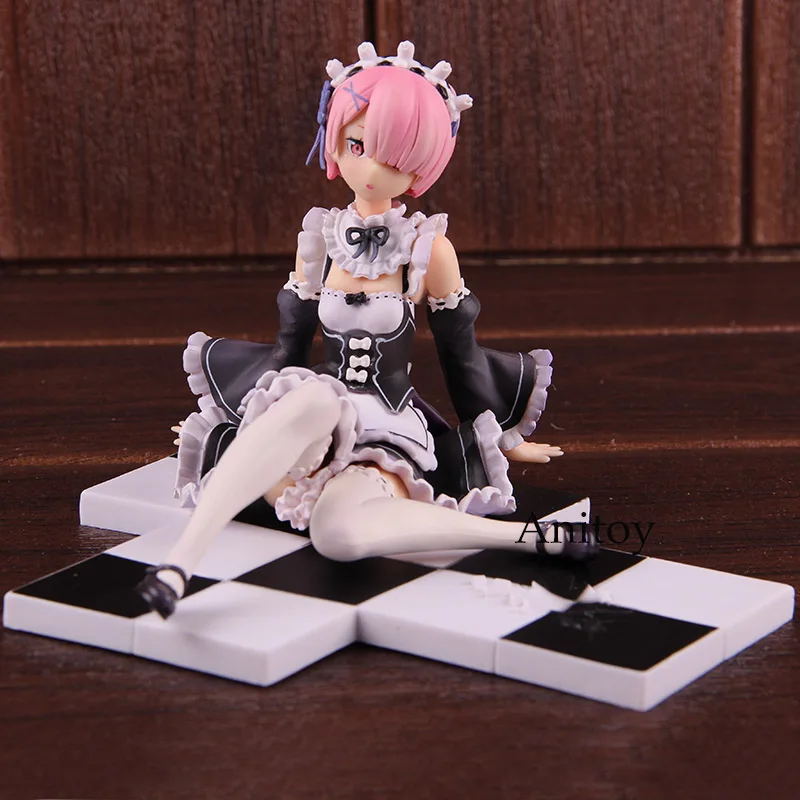 Re: Zero Hajimeru Isekai Seikatsu Аниме Фигурка Rem Ram 1/8 Масштаб ПВХ Фигурки Коллекционная модель игрушки