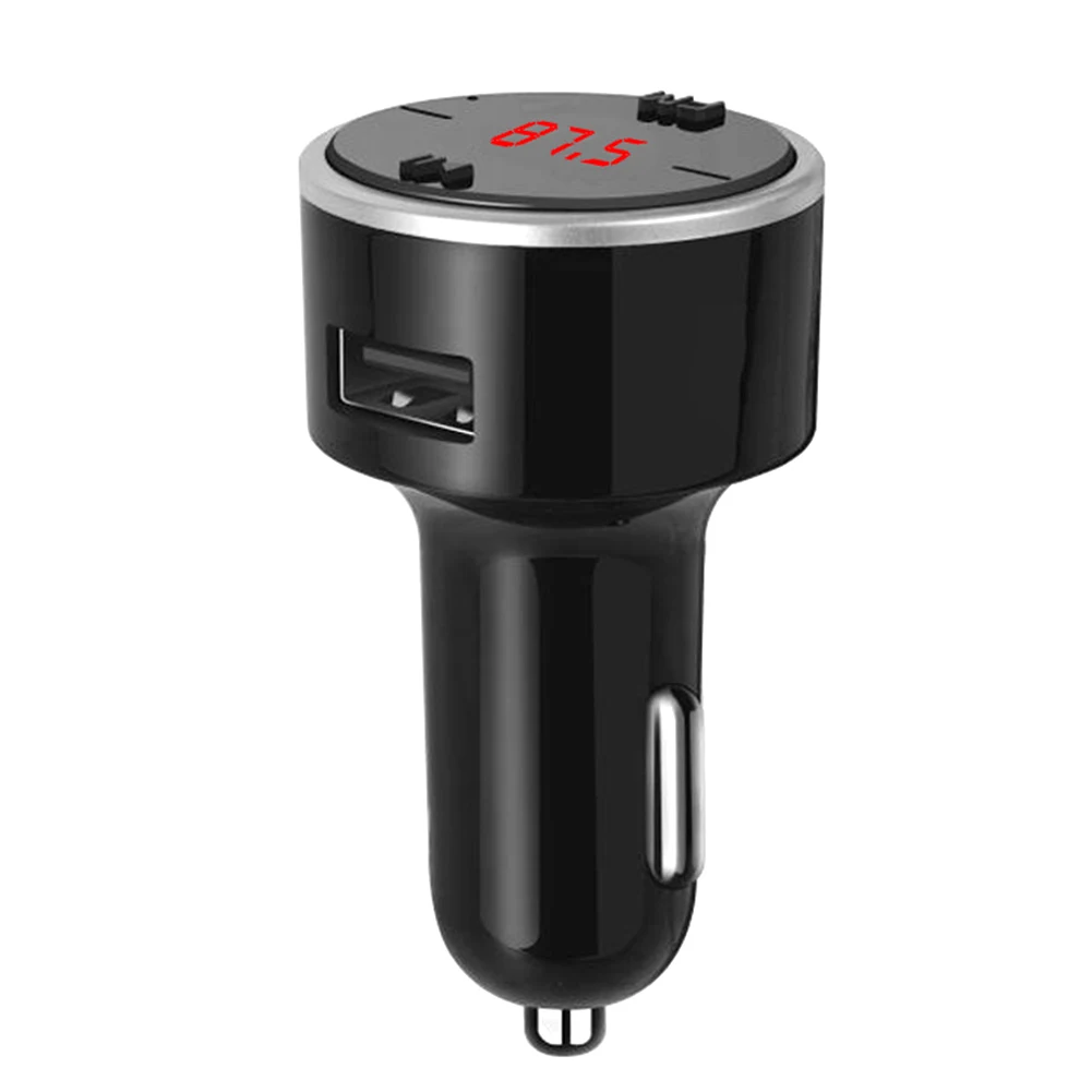 Fabala медиаплеер с гарнитурой Dual USB Mini MP3 Transmissor автомобильное зарядное устройство