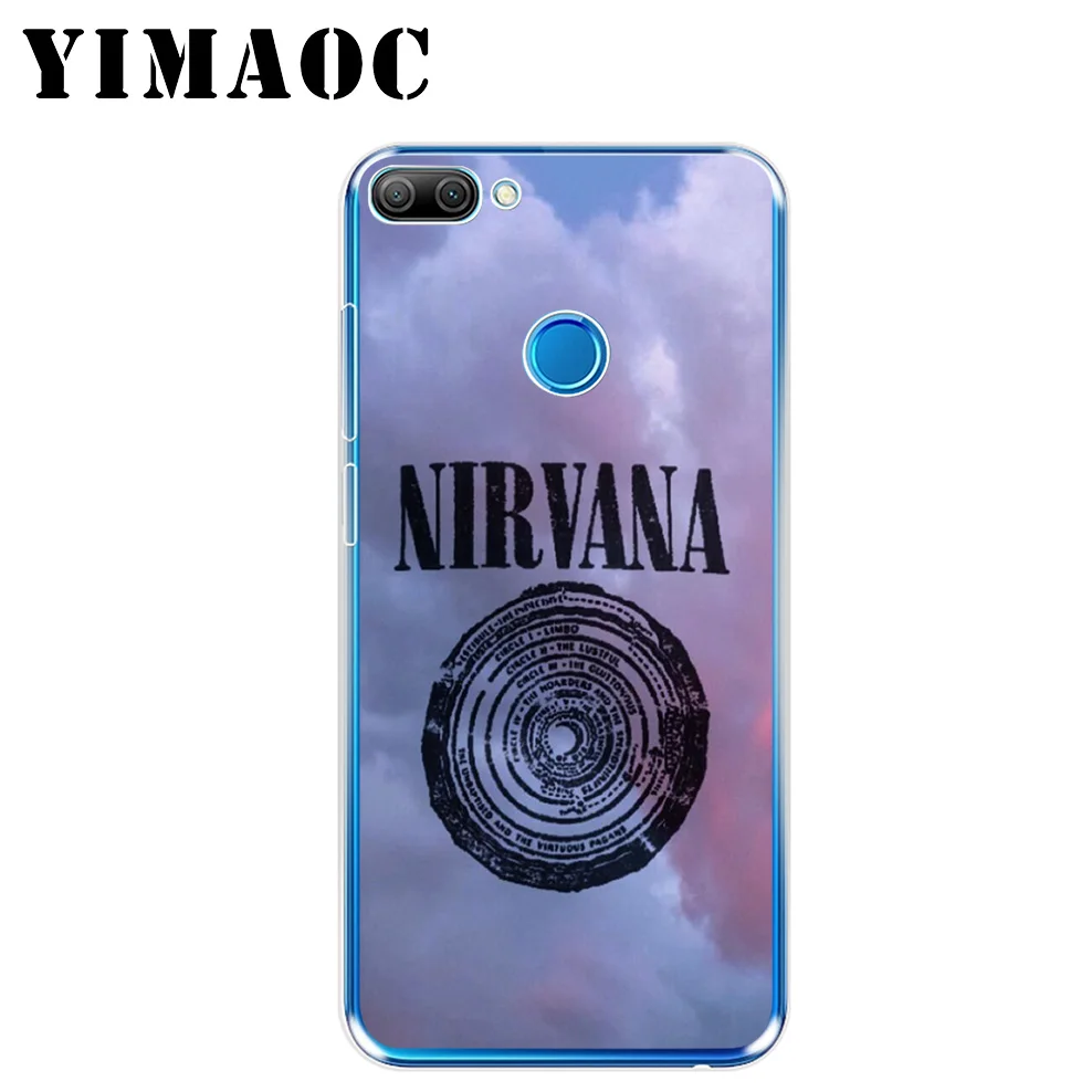 Yimaoc Nirvana полосы мягкий чехол для huawei Коврики 30 20 P30 P20 P10 P9 P8 2015 2016 2017 P Smart Lite рro |