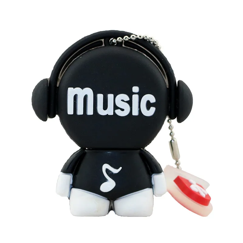 Высокоскоростные забавные мультяшные музыкальные игрушки USB флеш-накопители USB 2,0 флеш-накопитель 32 ГБ/16 ГБ/8 ГБ/4 ГБ флеш-накопители Mini U Disk Flash - Цвет: style 6