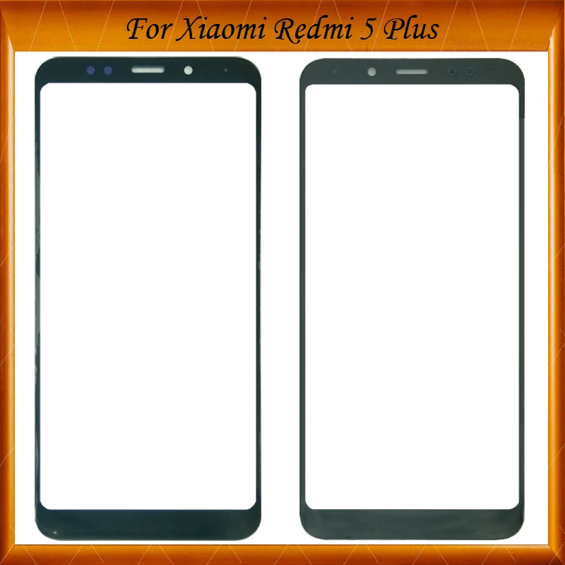 Переднее стекло с объективом для Xiaomi Redmi 5 / Plus Note Pro|Сенсорные панели (тачскрин)| |