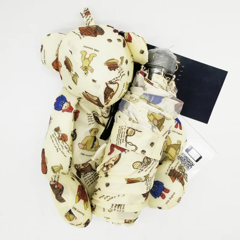 Новый креативный брендовый пятислойный Зонт светильник маленькие детские