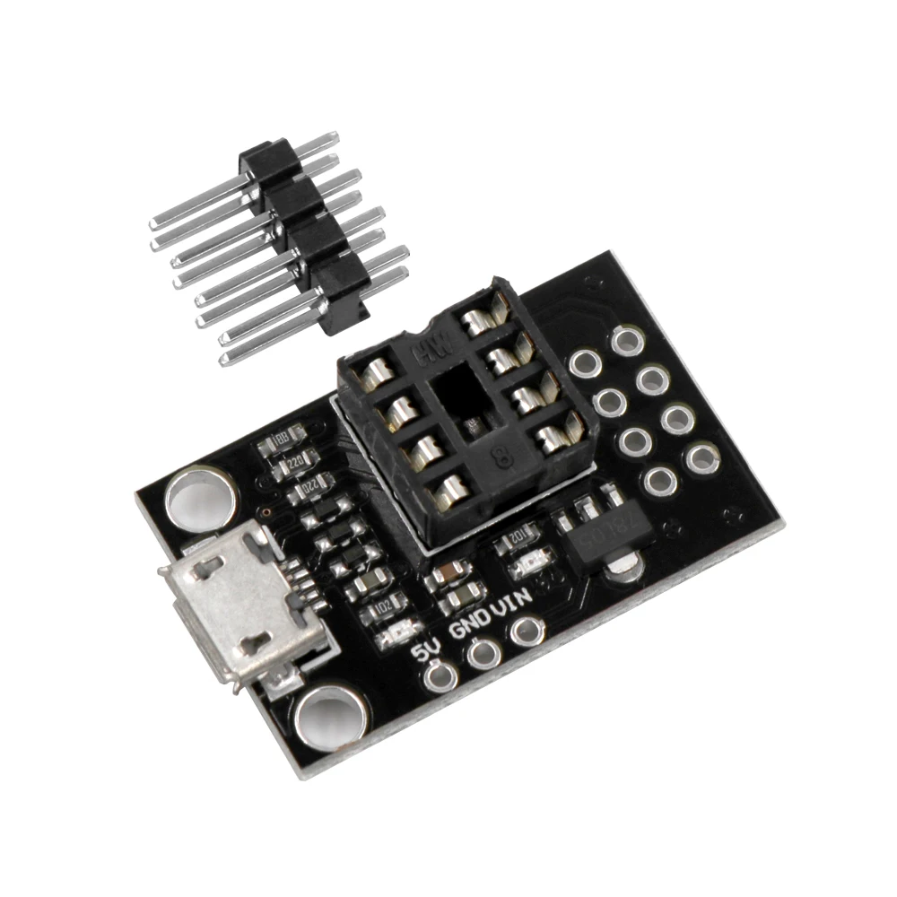 ATtiny13A/ATtiny25 /ATtiny45/ATtiny85 Подключаемая плата для программирования