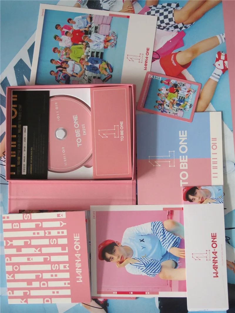 Подписанный WANNA ONE autographed первый альбом CD + подписанный плакат Kpop новая Корейская