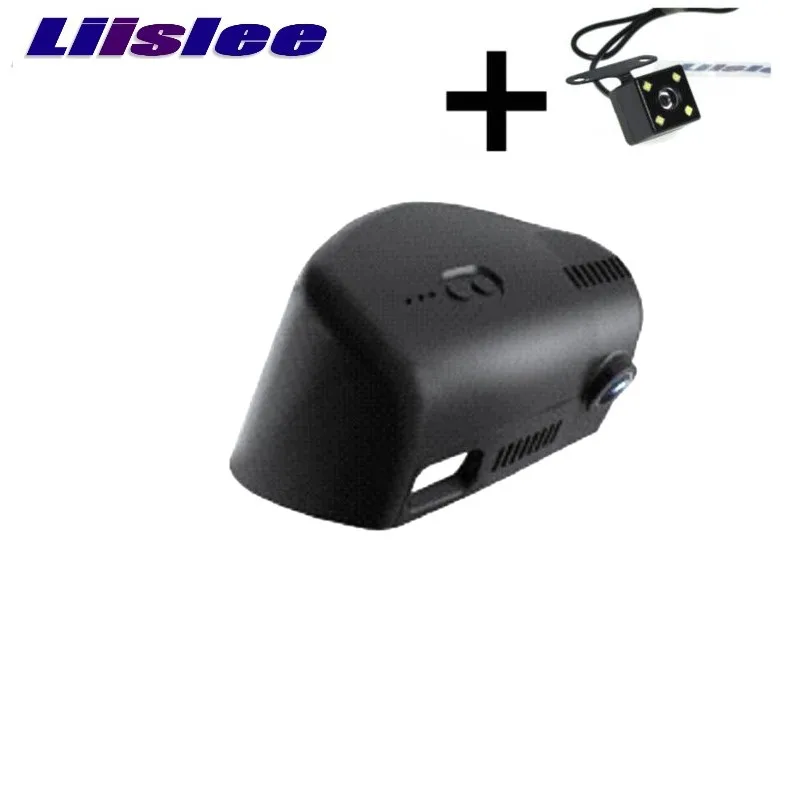 LiisLee автомобильный дорожный рекорд WiFi DVR Dash камера вождения видео рекордер для Jeep Cherokee KL 2013 - Название цвета: Front And Back