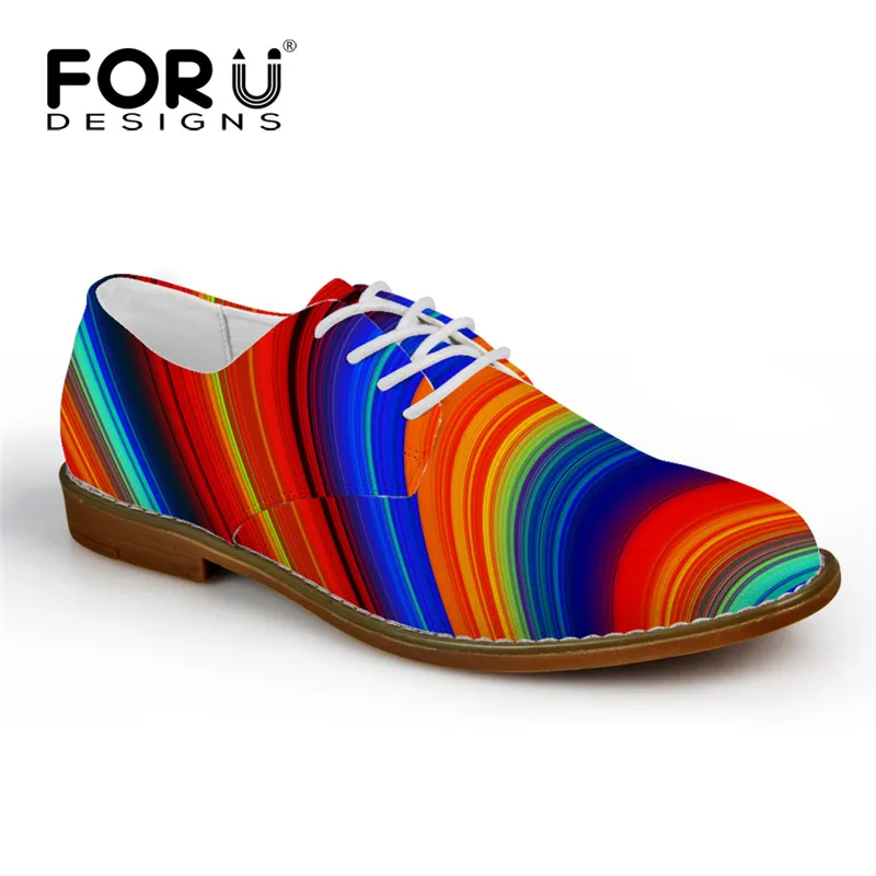FORUDESIGNS/мужские туфли из искусственной кожи под заказ повседневные мужские оксфорды, мокасины на низком каблуке, мужские роскошные дизайнерские туфли высокого качества - Цвет: CA5544CE