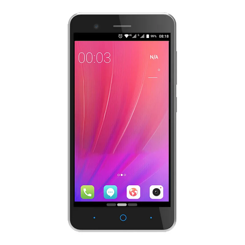 Глобальная версия zte лезвие A520 4G мобильный телефон 5 0 дюймов 1280*720 1G RAM 8G ROM 4 ядра с