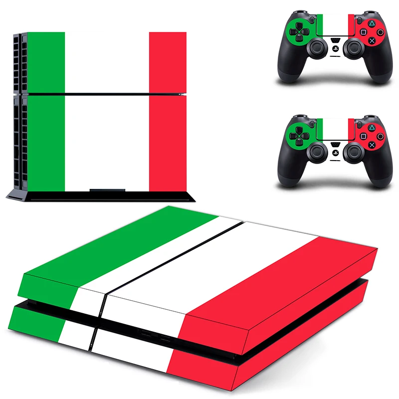 Турецкий Национальный флаг наклейка для PS4 виниловая наклейка, стикер для Playstation 4 консоли и 2 контроллеры PS4 Стикеры